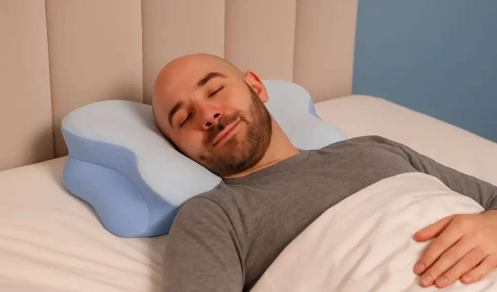 Man sleeping peacefully